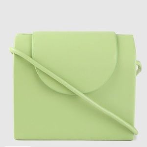 Mango Lime Green Crossbody Bag